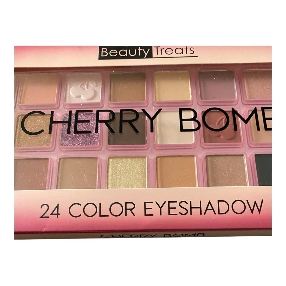 NWT-BEAUTY TREATS-CHERRY BOMB EYE SHADOW PALETTE